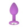 N11237 loving joy jewelled silicone butt plug 4